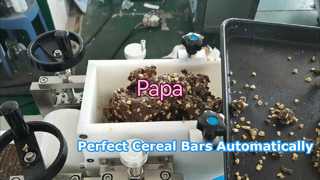 Papa Small P320 Cereal Energy date Maszyna do formowania prętów z systemem oddzielania prętów